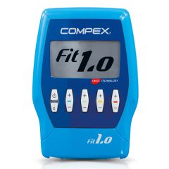 Compex Fit 1.0 Elettrostimolatore a 4 canali con 10 programmi. Ideale per utilizzo sportivo, estetico e antidolorifico.